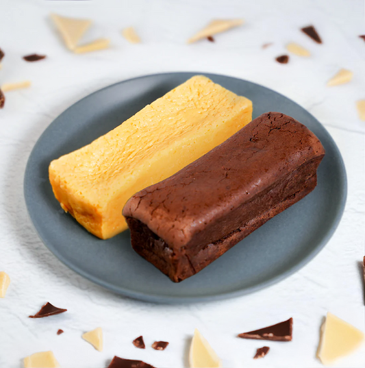 ブラウン&ホワイト 各1本